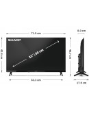 Sharp 32HA1205E, 32 LED HD 1366x768 HD Frameless, 