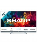 Sharp 75FQ5EM2, 75 QLED Google TV, 4K Ultra HD 144