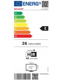 Sharp 32HF3265E, 32 QLED Google TV, HD 1366x768 Fr