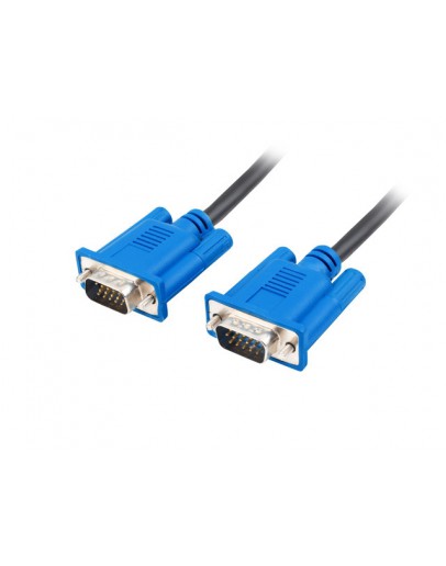 Lanberg VGA M/M cable 1.8m dual-shielded, 2x ferri