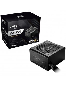 Asrock PRO-850G, 850W, 80 Plus GOLD, Non Modular