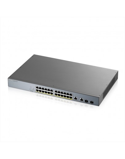 ZyXEL GS1350-26HP, 26 Port managed CCTV PoE switch