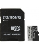 Transcend 64GB micro SD with adapter UHS-I U3 A2 U