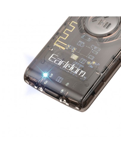 Bluetooth аудио приемник Earldom ET-BR01, 3.5mm, Черен – 40348