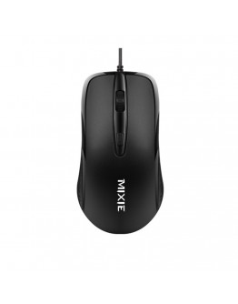 Мишка Mixie B760, Оптична, 4D, Черен - 755