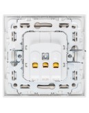 Единичен електрически контакт DeTech DE-9227-42, С рамка, Мат, Шуко, 16А, 250V, За вграждане, IP20, Златист - 75124