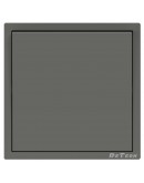 Девиаторен електрически ключ DeTech DE-9227-31, С рамка, Мат, Схема 6, 10А, 250V, За вграждане, IP20, Сив - 75137