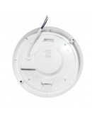 LED таванен плафон DeTech, 12W, 4000K, 1080lm, IP54, Кръг - 77010