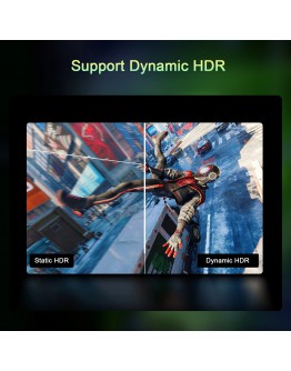 VCom Кабел HDMI v2.1 M / M 2.0m  - 8K Dolby Vision HDR, Black/Grey - CG805-2.0m