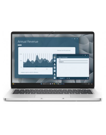 Лаптоп Dell Pro 14 PC14255, AMD Ryzen AI 5 PRO 340 (22 MB