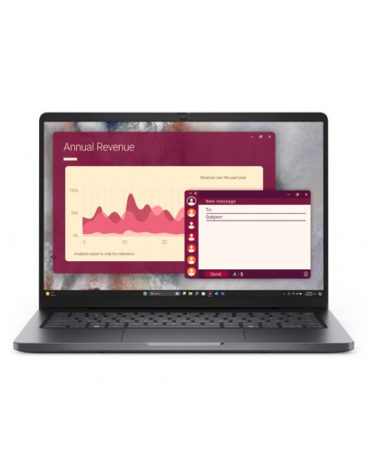 Лаптоп Dell Pro 14 PC14250, Intel Ultra 5 235U vPro (12 T