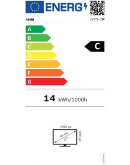 Монитор Asus VY279HGR Eye Care Gaming Monitor, 27 FHD (192