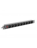 Lanberg power distribution unit (PDU) 191U 16A 9 S
