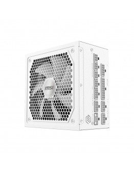 MSI MAG A1000GL PCIE5 WHITE, 1000W, 80 PLUS Gold,