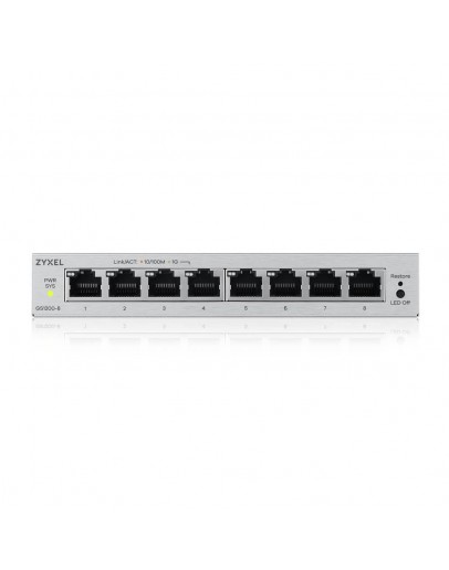 ZyXEL GS1200-8 v3, 8 Port Gigabit webmanaged Deskt
