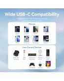 Vention Кабел USB 2.0 A Male to C Male 3A 0.25M Black - CTWBC