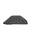 Natec Turbot 2 Keyboard, US, Wireless, BT, 2.4GHz,