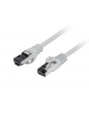 Lanberg patch cord CAT.8.1 S/FTP LSZH CU 1m, grey