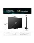 Hisense 75 U8Q, 4K Ultra HD 3840x2160, Mini Led Pr