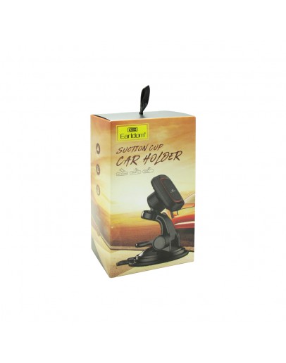 Магнитна стойка за телефон Earldom ET-EH47, За кола, Универсална, Черен - 17322