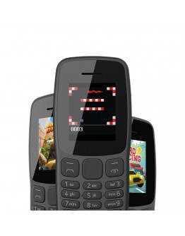 Мобилен телефон No brand 106, Черен - 73119