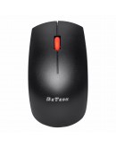 Мишка DeTech D15WL, Безжична, USB, Черен - 785
