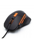 Геймърска мишка Zornwee D19, Оптична, 7D, RGB, Черен - 781