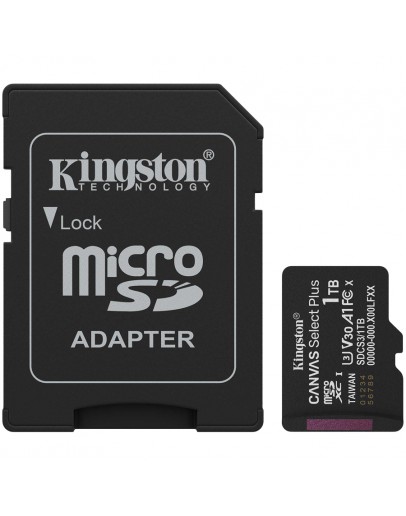 Kingston 1TB microSDXC Canvas Select Plus Gen3