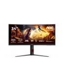 Монитор AOC CU34G4Z, 34 Curved 1500R, VA, WLED, 3440x1440@