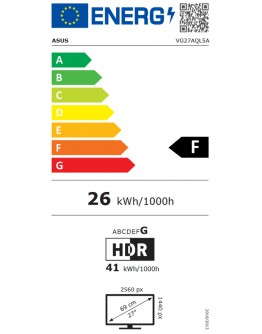 Монитор Asus TUF Gaming VG27AQL5A Gaming Monitor ,27, QHD(