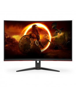 Монитор AOC C32G2ZE/BK, 31.5 Curved 1500R, VA, WLED, 1920x