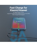 Vention Кабел USB 3.1 Type-C / USB 2.0 AM - 0.5M Black 5A Fast Charge - CORBD