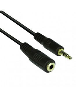 VCom Аудио Кабел 3.5mm Stereo M / F - CV202-10m