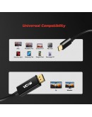 VCom кабел Cable Type-C to DisplayPort - Black - CU422C-1.8m