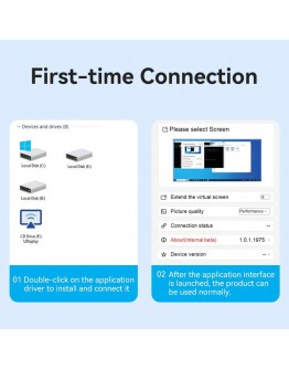 Vention адаптер Adapter USB-C/A to HDMI F - ACYHB