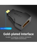 Vention Адаптер Adapter Micro HDMI M / HDMI F Black - AITB0