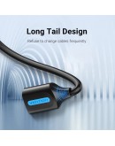 Vention Кабел USB 3.0  Extension AM / AF - 0.5M Black - CBHBD