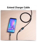 Vention Кабел USB 3.0  Extension AM / AF - 1.0M Black - CBHBF