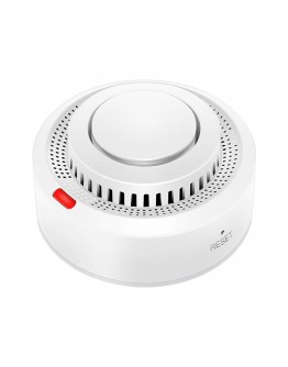 Смарт сензор No brand PST-YG400A, За дим, Wi-Fi, Tuya Smart, Бял - 91009