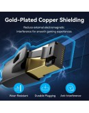 Vention Кабел LAN SFTP Cat.8 Patch Cable - 5.0M Black 40Gbps - IKABJ