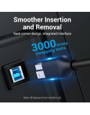 Vention Кабел USB 3.0 AM / BM - 0.5M Black - COOBD