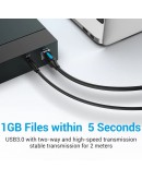 Vention Кабел USB 3.0 AM / BM - 0.5M Black - COOBD