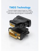 Vention Адаптер Adapter DVI M / HDMI F Gold plated - ECDB0