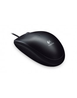 Logitech B100 Optical Mouse for Business Black