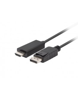 Lanberg display port (M) V1.1 -> HDMI (M) cable 1.8m