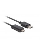 Lanberg display port (M) V1.1 -> HDMI (M) cable 1.8m