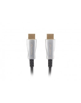 Lanberg HDMI M/M v2.0 cable 10m optical black aoc
