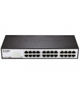 D-Link 24-Port 10/100Mbps Fast Ethernet Unmanaged Switch