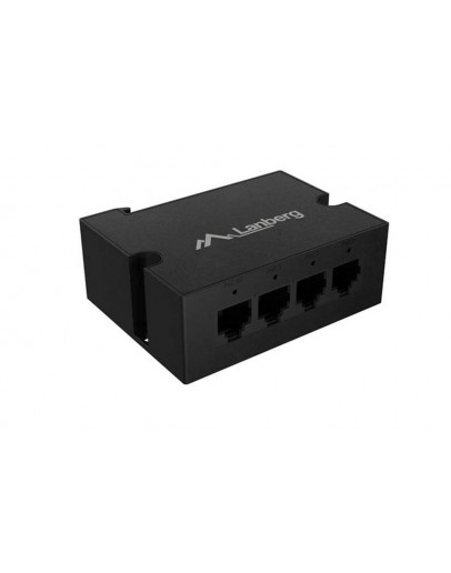 Lanberg Switch POE Extender DIN-GE4-BT-90W 1 x IN 