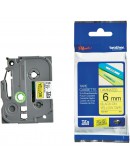 Brother TZe-611 Tape Black on Yellow